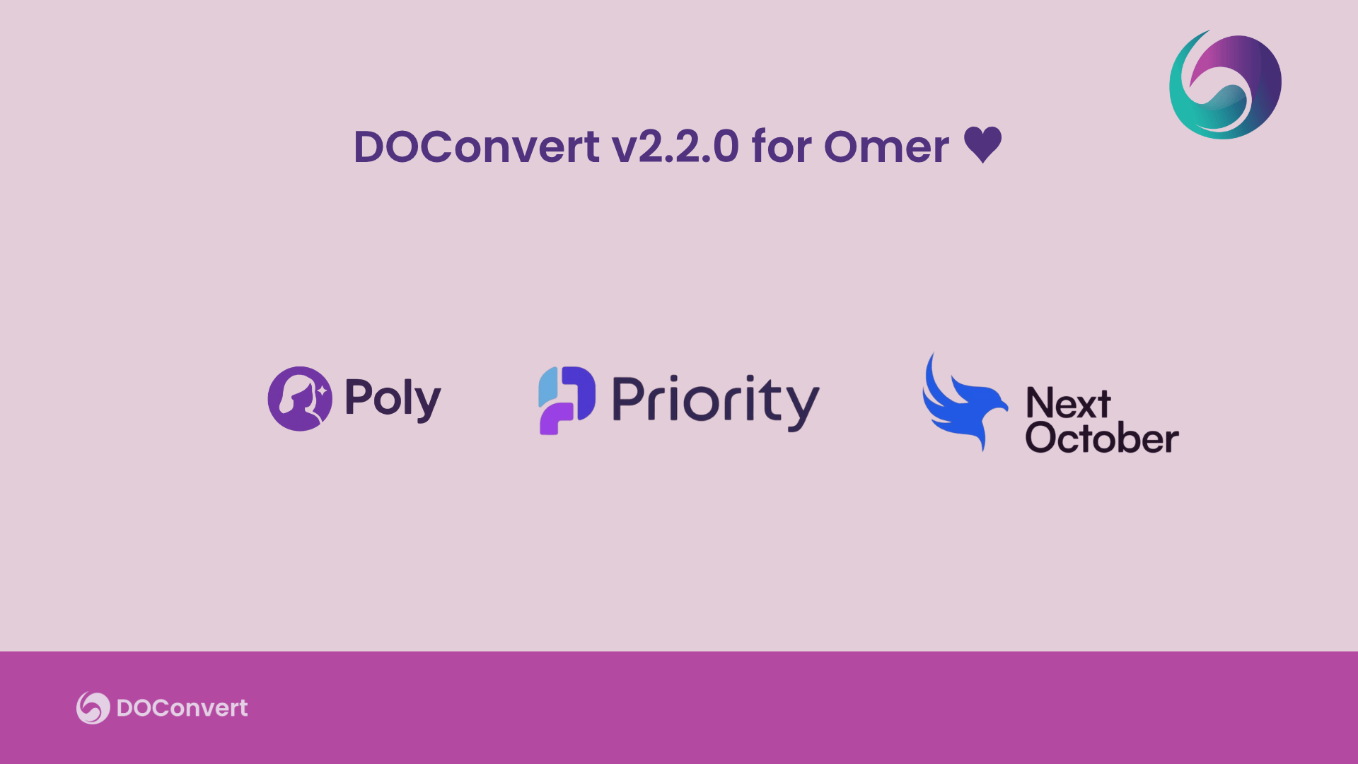 DOConvert v2.2.0